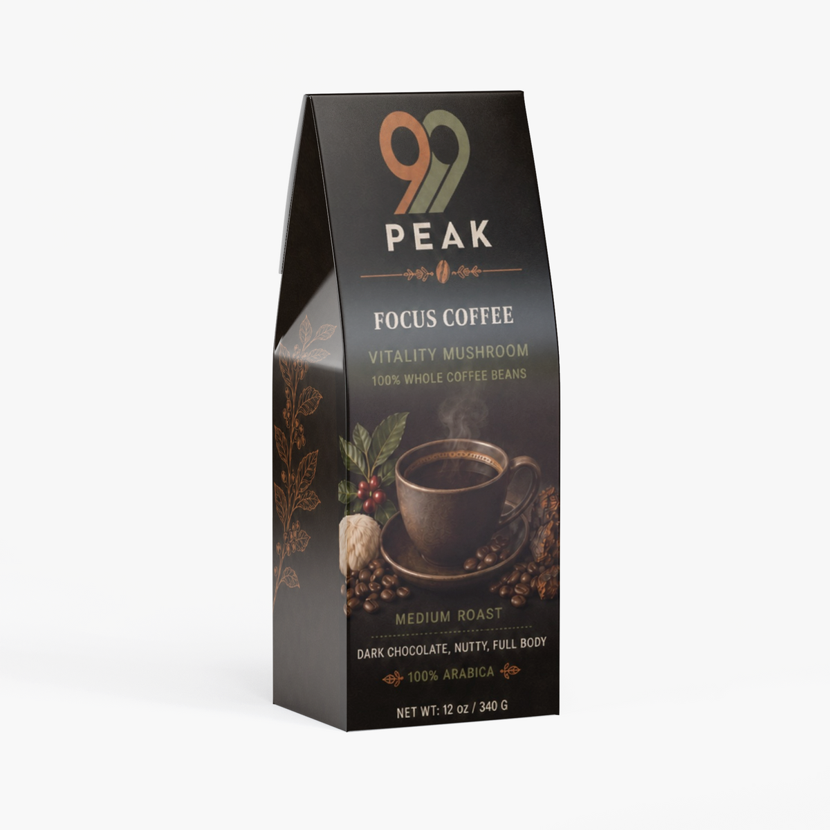 Vitality Mushroom Coffee (Medium Roast)
