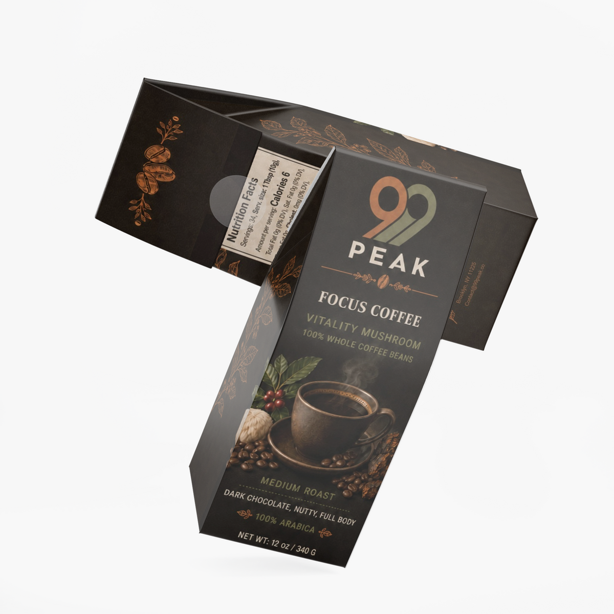 Vitality Mushroom Coffee (Medium Roast)