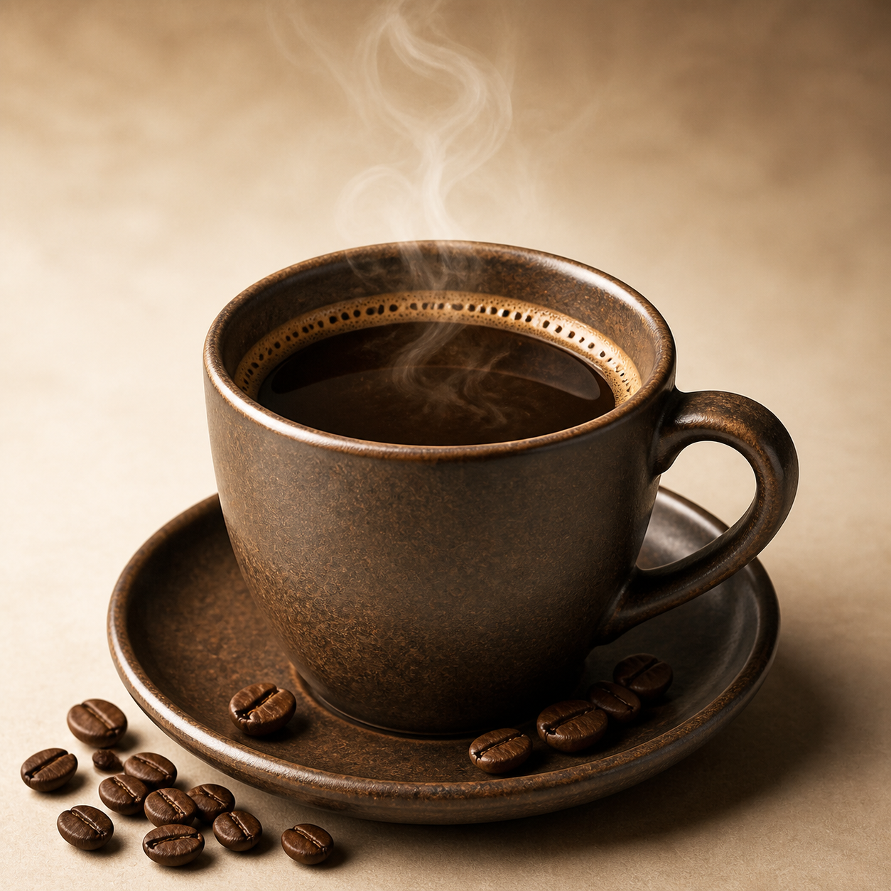 A fresh cup of 99 Peak coffee